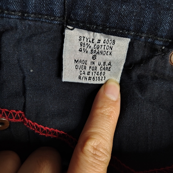 NYDJ Black Marilyn Denim Jeans Bootcut Sz 6 Style Tummy Tuck Jeans Vintage - Picture 2 of 14